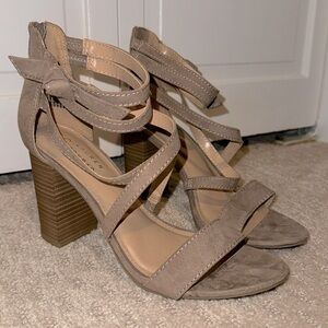 LAUREN CONRAD Suede Heel